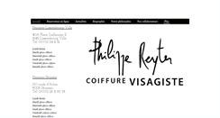 Desktop Screenshot of philippereytercoiffure.com