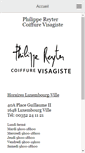 Mobile Screenshot of philippereytercoiffure.com